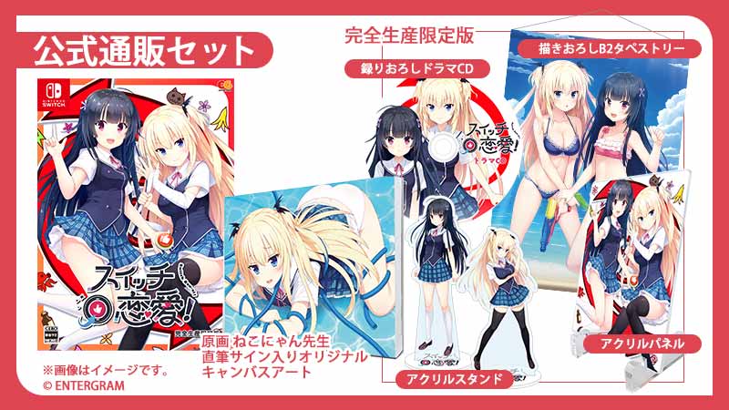 GAMECITYオンラインショッピング：スイッチ恋愛！ 完全生産限定