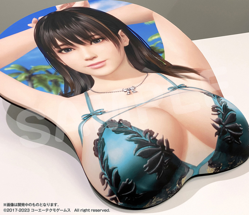 DEAD OR ALIVE Xtreme Venus Vacation 等身大マウスパッド エイミー 