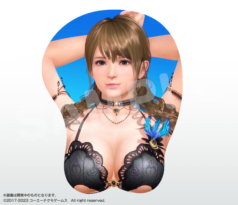 DEAD OR ALIVE Xtreme Venus Vacation 等身大マウスパッド エイミー